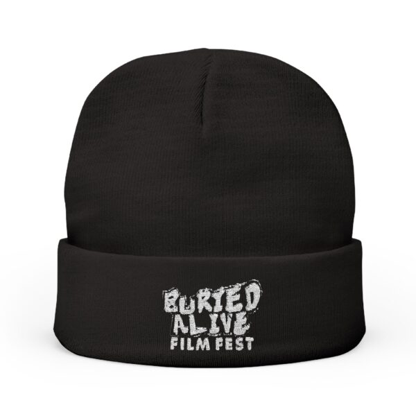 Buried Alive Film Fest Embroidered Knit Beanie